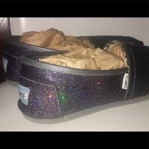 Toms Classic Women's Sz 8.5W Purple Blue Multi